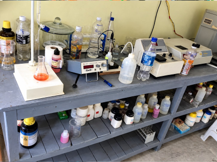 Laboratory testing workbench