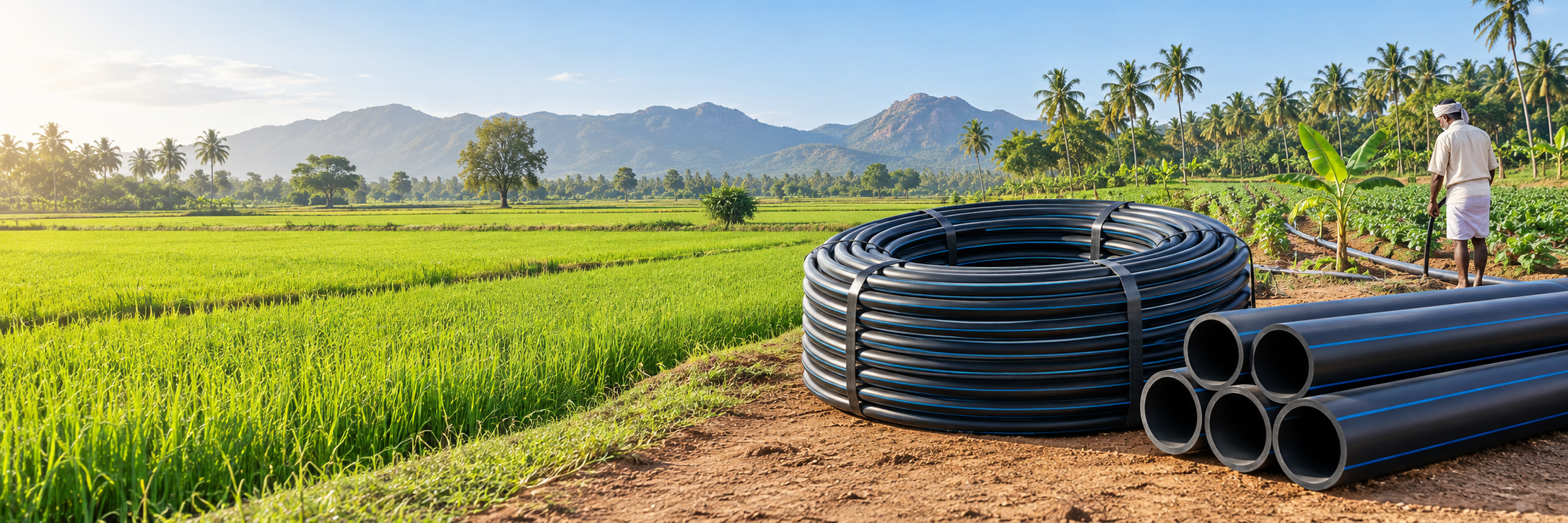 Technoplast HDPE pipes